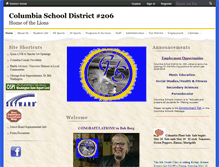 Tablet Screenshot of columbia206.com